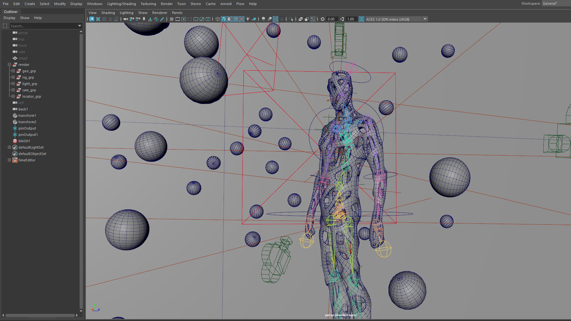 Interface Maya Podium